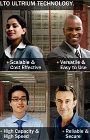 LTO Ultrium Tape Technology - up to 1.6TB Storage Capacity