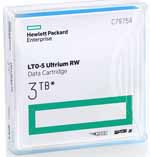 HP LTO-5 Ultrium Data Cartridge 1.5 TB / 3.0 TB LTO Ultrium-5 Tape Part# C7975A