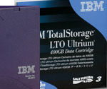 24R1922 IBM LTO-3 24R1922 Data Cartridge Tape, LTO3, Ultrium-3, 400/800GB