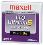 Maxell LTO-5 Ultrium Data Cartridge 1.5 TB / 3.0 TB LTO Ultrium-5 Tape Part # 229323